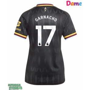 Aston Villa Alejandro Garnacho #17 Replika Udebanetrøje Dame 2026-27 Kortærmet